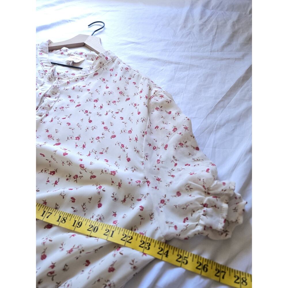 Hayden LA 2XL White Floral Maxi Dress Cottage Prairie Modest Farmcore Country - Picture 9 of 11